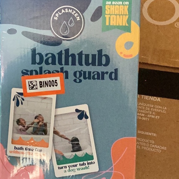 SplashZen® Bathtub Splash Guard | As Seen on Shark Tank |for Bathing Kids & Pets - Picture 2 of 10